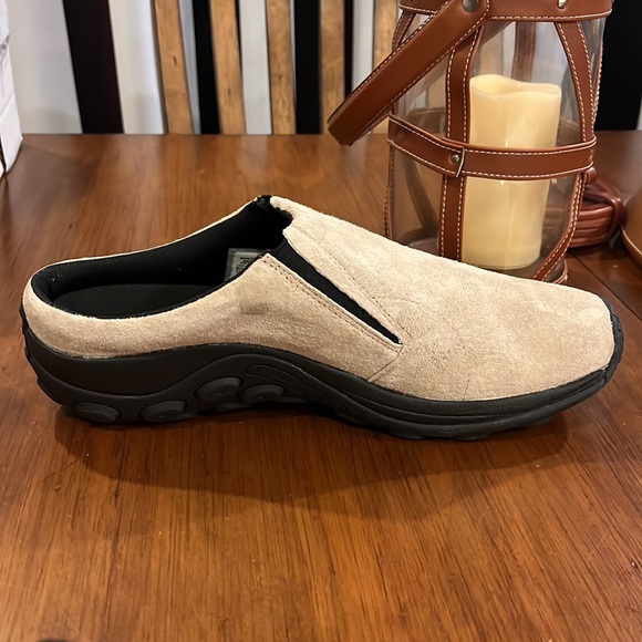 Merrell Jungle Slide shoes Classic Taupe new Mens Size 12 - Picture 4 of 13